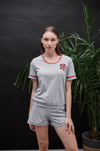 Женский костюм ЖК 032 (серый)